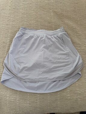 lululemon athletica White High-Low Athletic Skirt